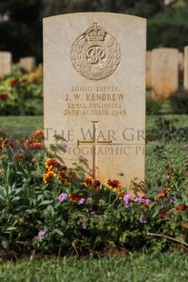 BEIRUT WAR CEMETERY - KENDREW, JAMES WILLIAM